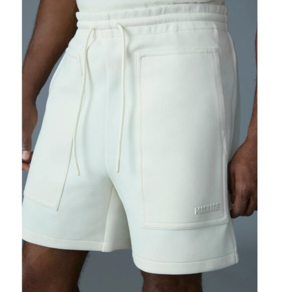Mackage Other - Mackage double-face jersey elwood-R Sweatshorts - Ivory Size Small